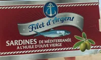 Sardines de mediterranée a l'huile d'olive vierge