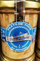 Filets de thon au naturel