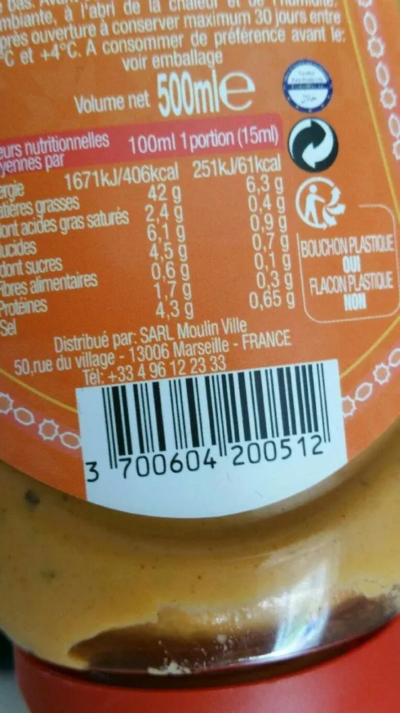 La sauce andalouse