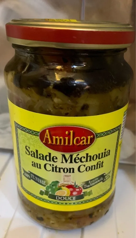 Salade Méchouia au citron confit