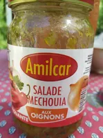 Salade mechouia aux oignons - piquante