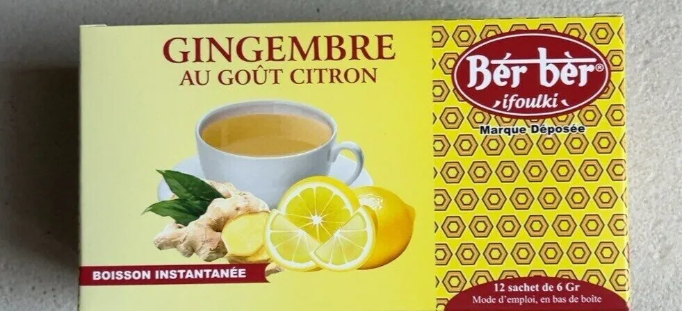 Gingembre au gout citron