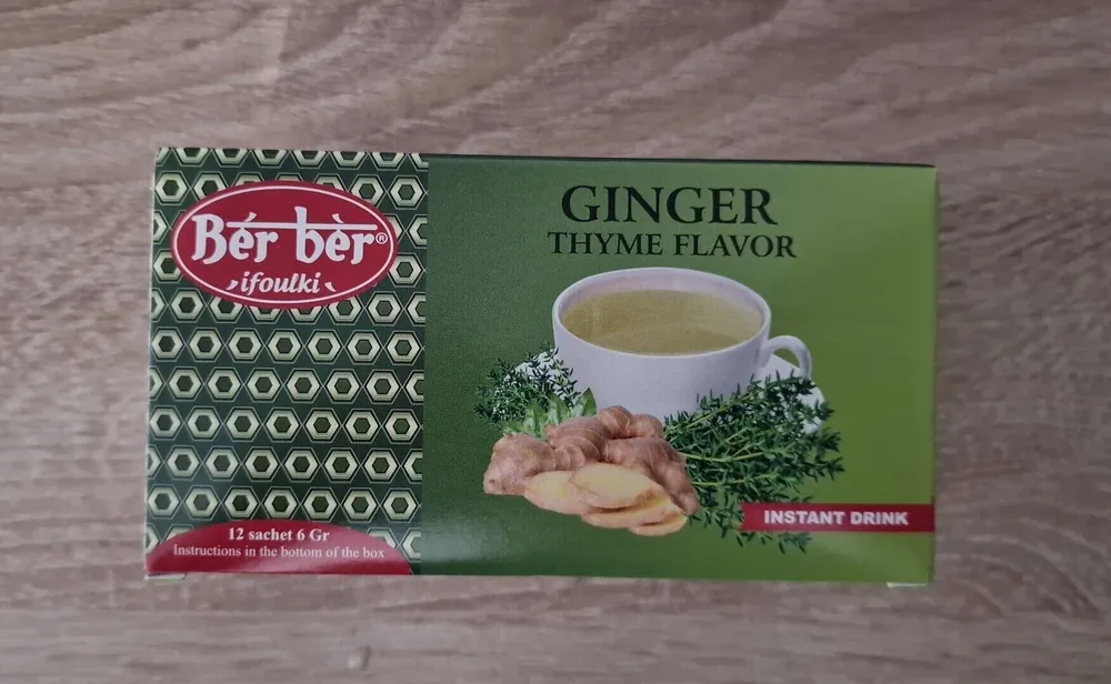 Ginger thyme flavor