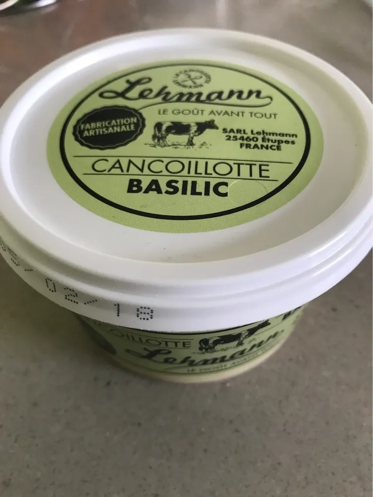 Cancoillotte Basilic