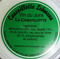 Cancoillotte la camoillotte au vin du jura