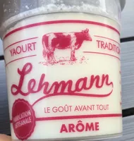 Yaourt aromatisé à la pêche