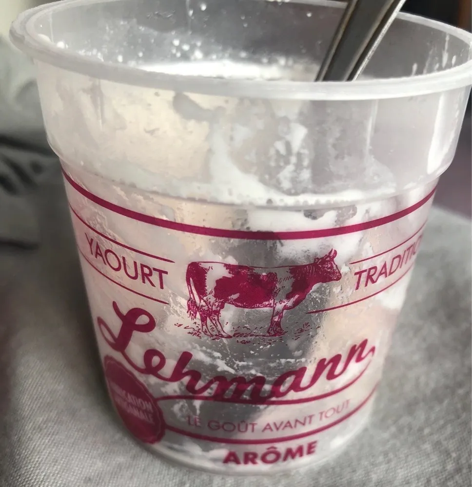 Yaourt traditionnel Lehmann - Arome Myrtille