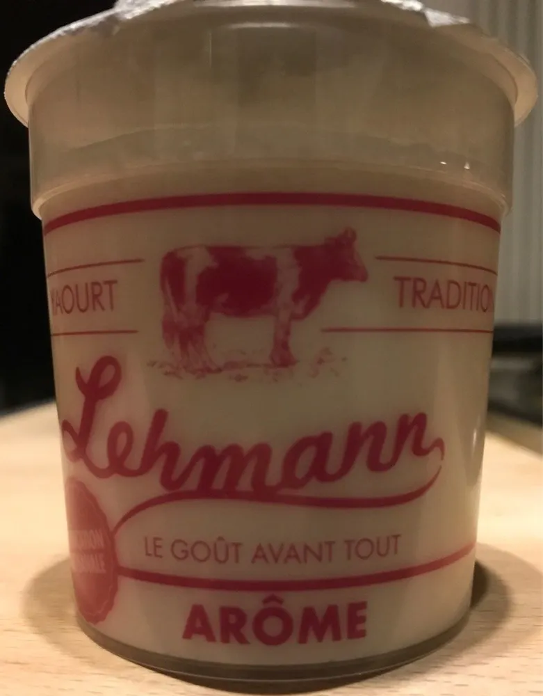 Yaourt tradition Arôme