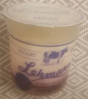 Yaourt bi-couche Mûre