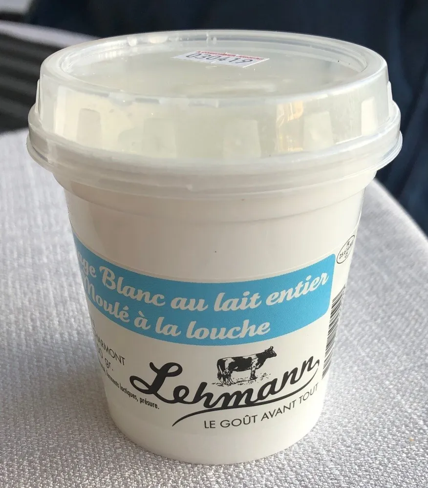 Fromage blanc au lait entier