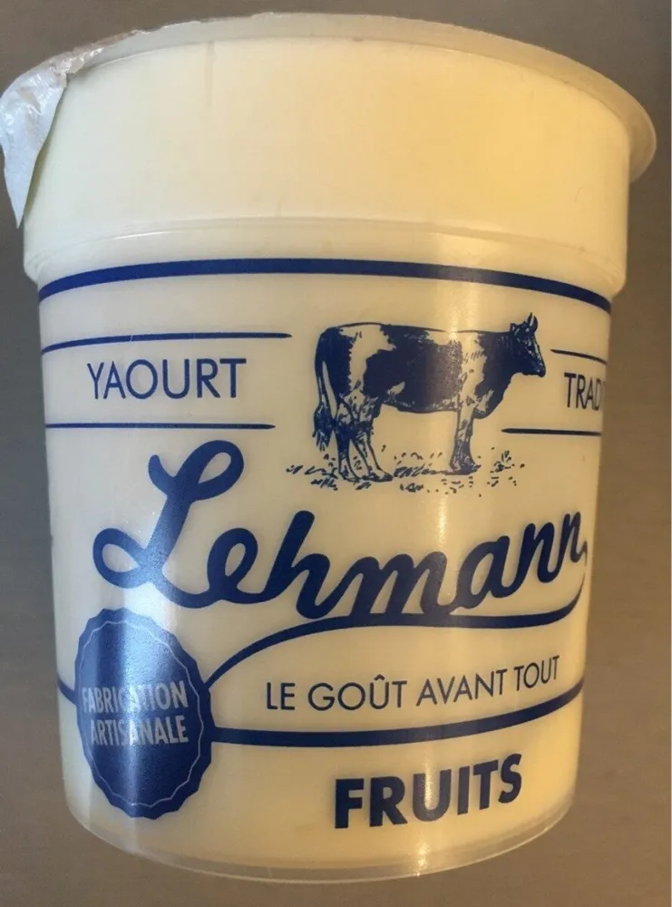Yaourt tradition citron