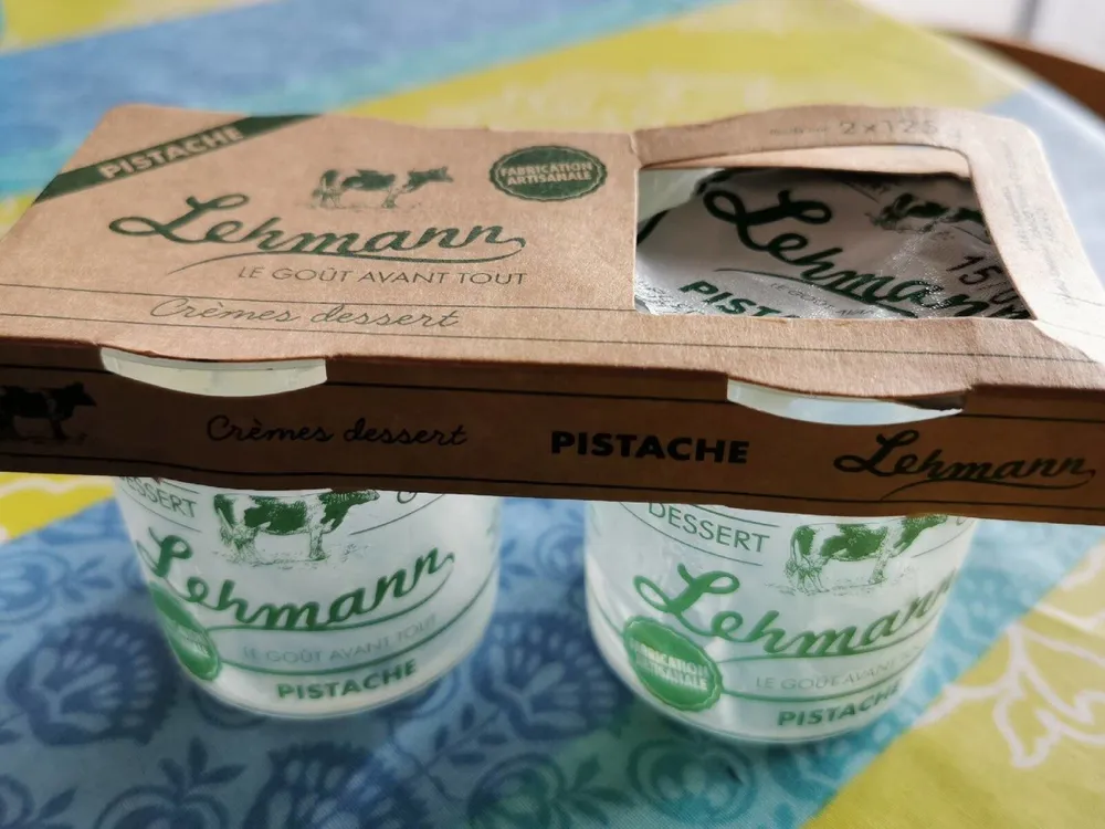Dessert gourmand pistache