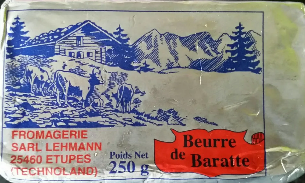 Beurre de Baratte