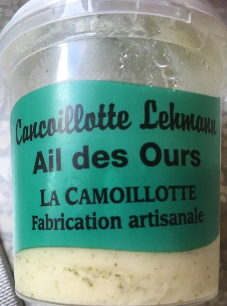 Cancoillotte ail des ours la camoillotte
