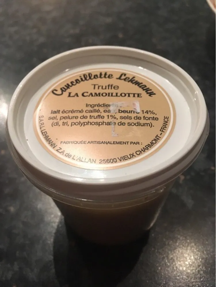 Cancoillotte truffe