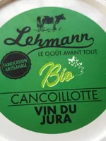 Cancoillotte bio vin du jura