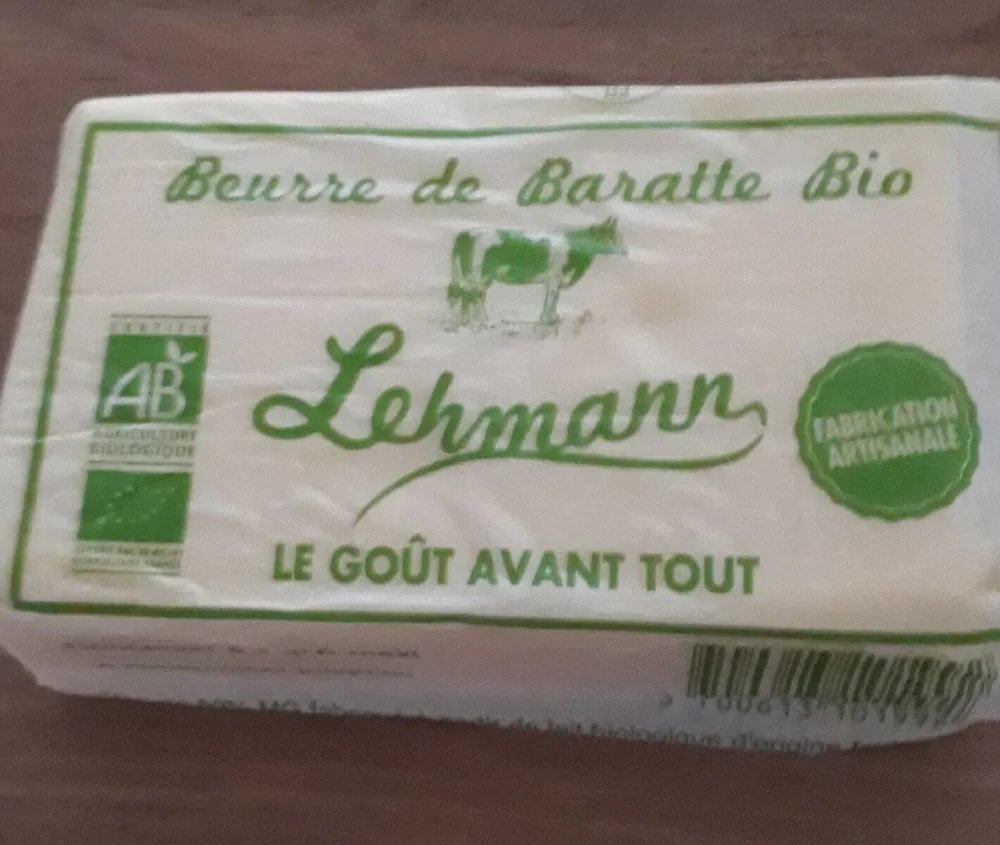 Beurre de Baratte doux