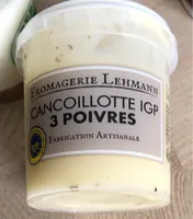 Cancoillotte igp 3 poivres