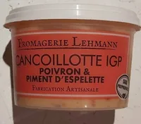 Cancoillote poivron & piment d'espelette