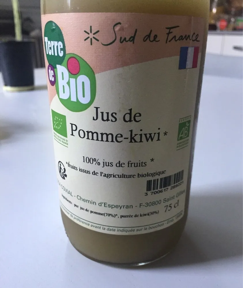 Jus de Pomme-kiwi