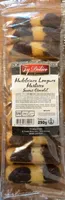 Madeleines longues marbrées saveur chocolat