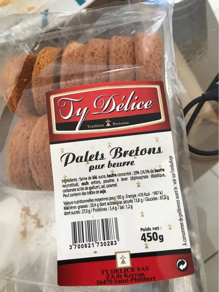 Palets Bretons Pur Beurre