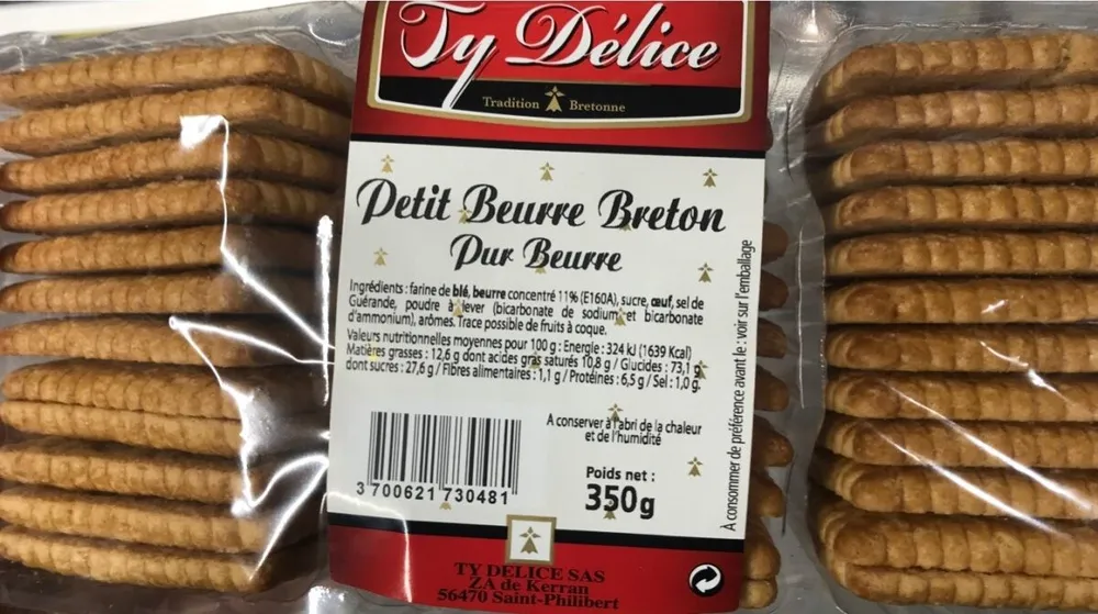 Petit beurre breton pur beurre