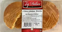 4 mini gateaux bretons