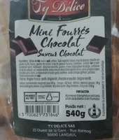 Mini fourrés chocolat