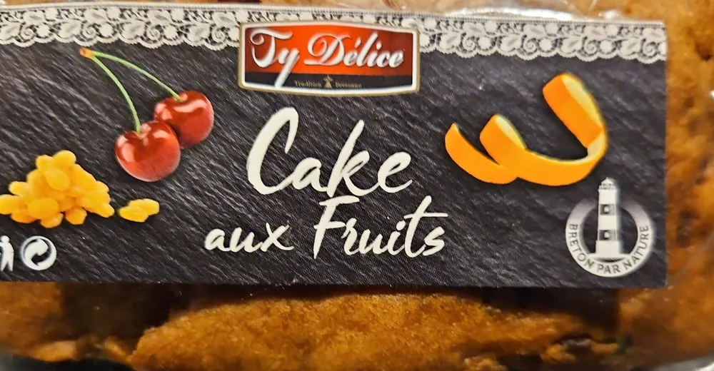 CAKE AUX FRUITS 325 grs