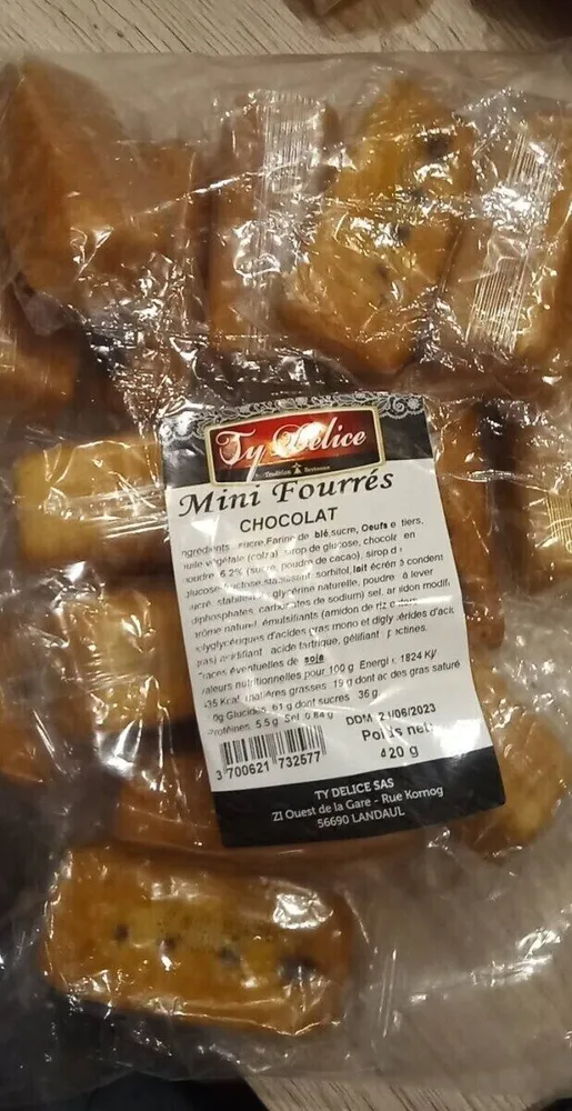 Mini fourrés chocolat