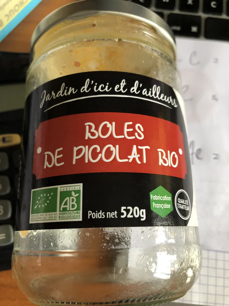 Boles de Picolat Bio