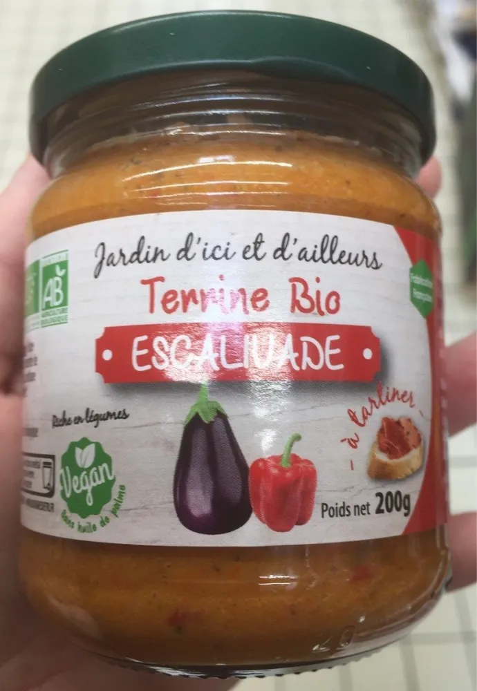 Terrine BIO escalivade