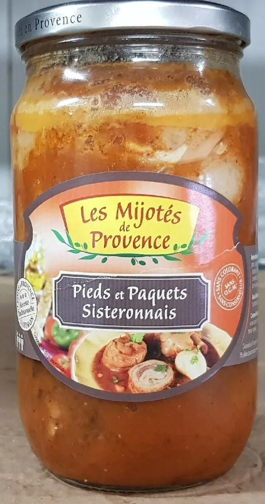 Pieds & Paquets sisteronnais 800g