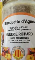 Blanquette d'agneau carottes & pois gourmands
