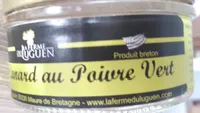 Terrine de canard au poivre vert