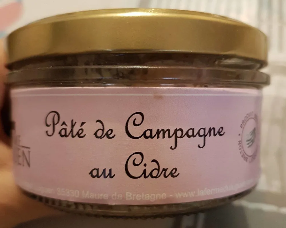 Pâté de Campagne au Cidre