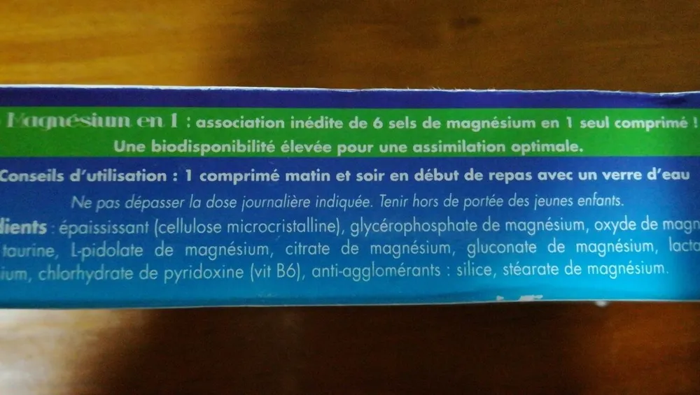 6 Magnésium En 1 - 60 Comprimés - MBE