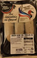 Boudins blancs aux morilles