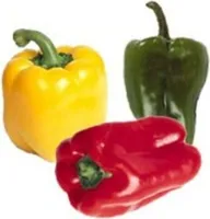 3 poivrons (rouge, vert, jaune), cat 1