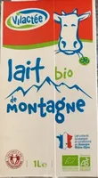 Lait bio de montagne