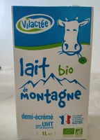 Lait demi-écrémé bio
