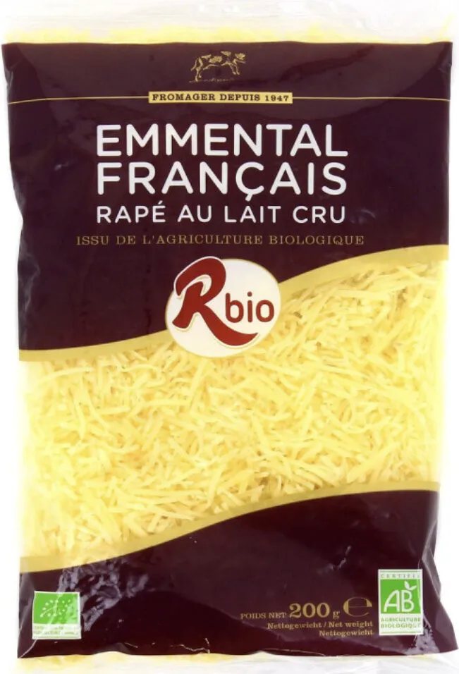 Emmental Râpé Au Lait Cru