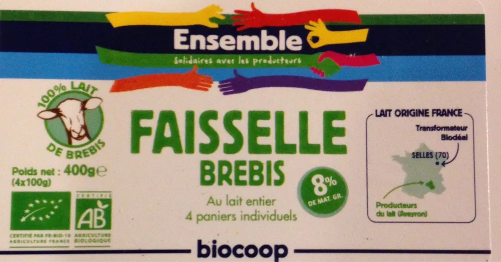 Faisselle Brebis 8% MG
