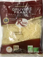 Gruyère France râpé au lait cru