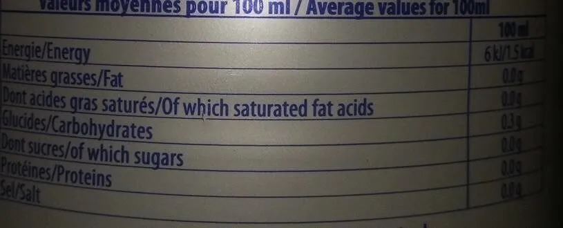 Soda saveur citron