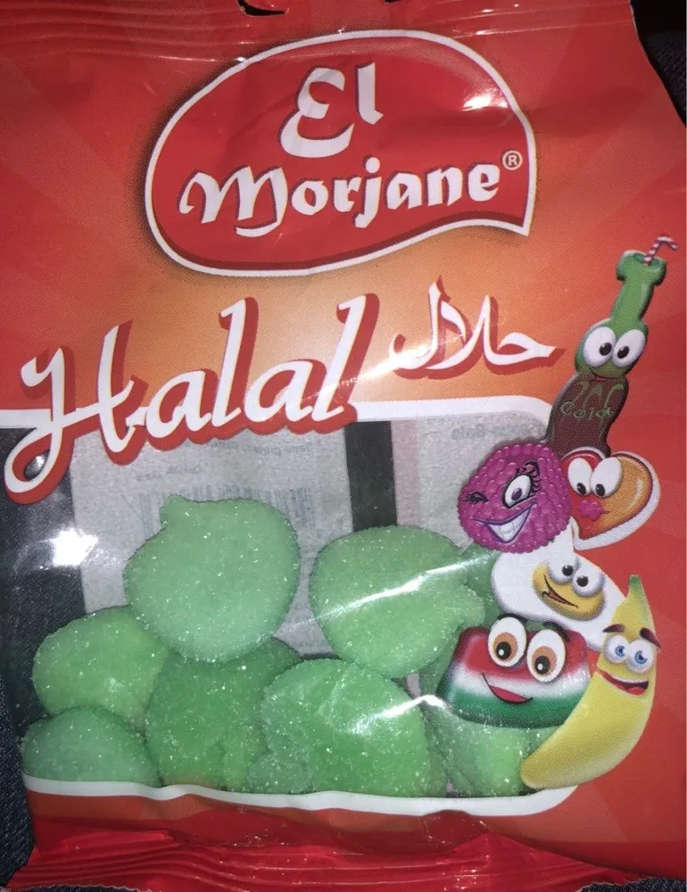 Bonbons pommes vertes sucrees