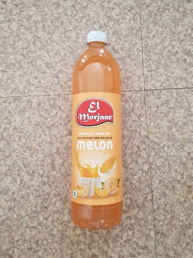Boisson à base de concentré saveur melon