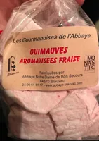 Guimauves aromatisees fraise