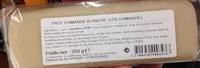 Pate d'amande blanches